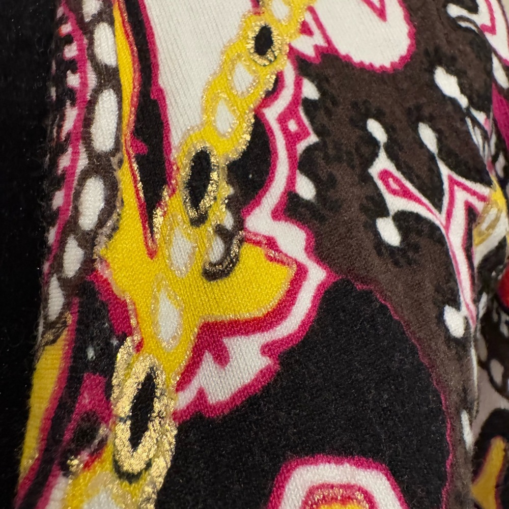 Cache Multicolor Patterned Top - image 6